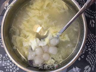 蛋花糯米小丸子的做法步骤：3