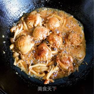 蟹味菇鸡翅包饭的做法步骤：12