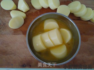 三鲜浇汁玉子豆腐的做法步骤：7