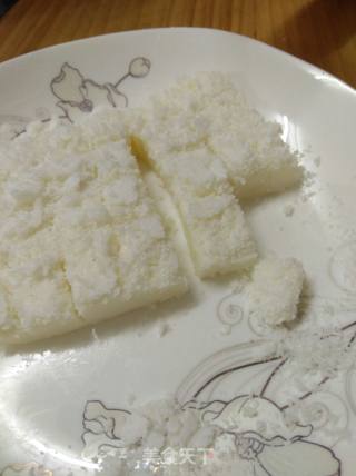 椰蓉奶冻糕的做法步骤：6