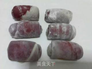 椰蓉红曲酥的做法步骤：14