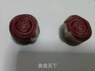 椰蓉红曲酥的做法步骤：16