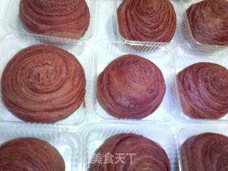 椰蓉红曲酥的做法步骤：23