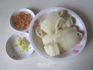金钩藕片的做法步骤：1
