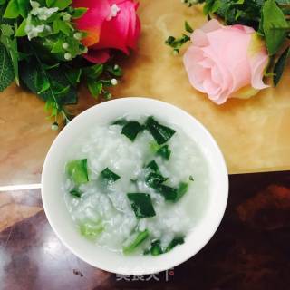 青菜粥的做法步骤：5