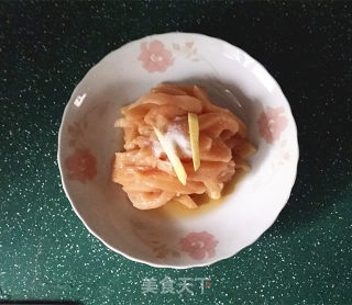 韩式糖醋肉的做法步骤：3