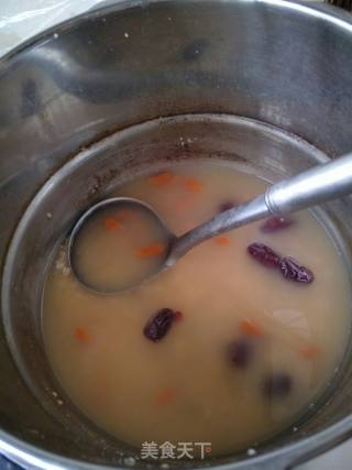 红豆祛湿粥的做法步骤：5