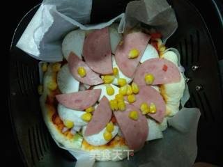 空气炸锅做披萨的做法步骤：11