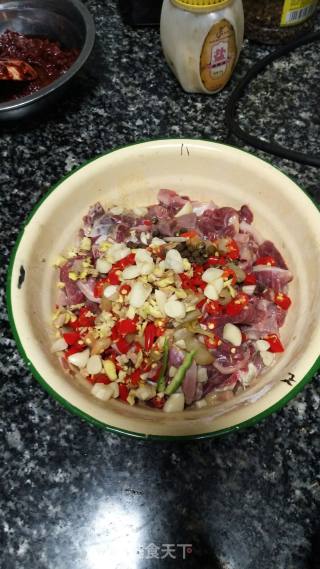麻辣俊子鸡杂的做法步骤：3