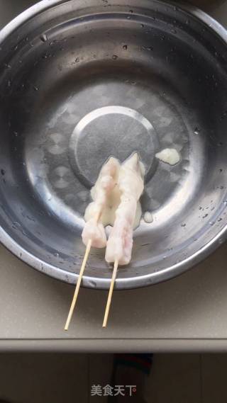 自制鸡肉小串的做法步骤：3