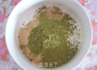 纯素抹茶饼干的做法步骤：1