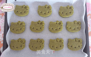 纯素抹茶饼干的做法步骤：5