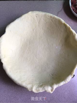 牛肉芝心披萨的做法步骤：5