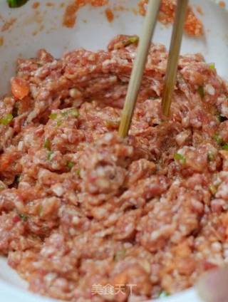木瓜猪肉饺子的做法步骤：2