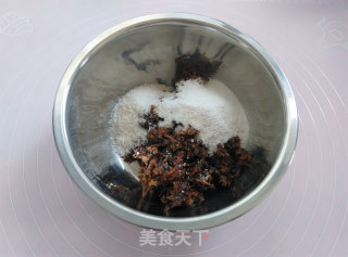 玫瑰酱香饼的做法步骤：1