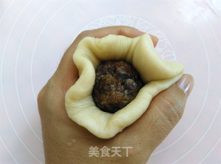玫瑰酱香饼的做法步骤：15