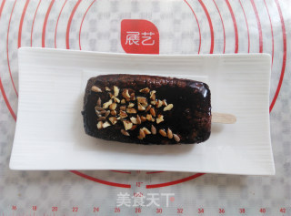 巧克力坚果冰淇淋（蛋糕）的做法步骤：6