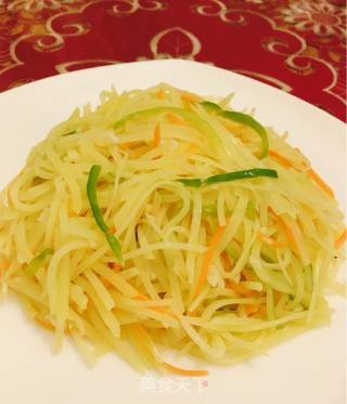清炒土豆丝的做法步骤：11