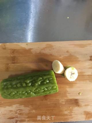 蜂蜜香蕉酿苦瓜的做法步骤：9