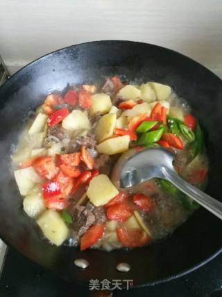 牛肉炖土豆的做法步骤：11