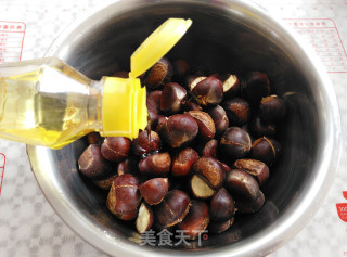 烤板栗的做法步骤：3