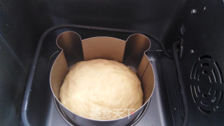 呆萌小熊面包（面包机版）的做法步骤：6