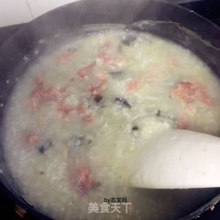 皮蛋瘦肉粥的做法步骤：6