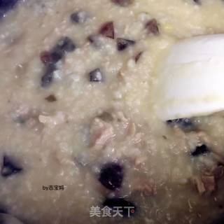 皮蛋瘦肉粥的做法步骤：7
