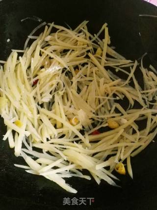 酸辣土豆丝的做法步骤：10