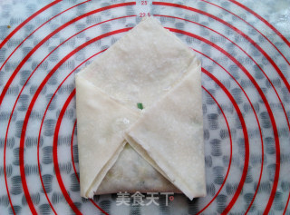 韭菜盒子（春卷版）的做法步骤：7
