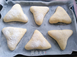 全麦蔓越莓奶酥软欧面包的做法步骤：11
