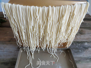 快手青菜素面的做法步骤：4