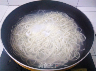 快手青菜素面的做法步骤：8