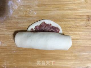 牛肉馅烤饼的做法步骤：8