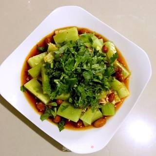 花生米拌黄瓜的做法步骤：14