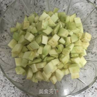 茄丁面的做法步骤：1