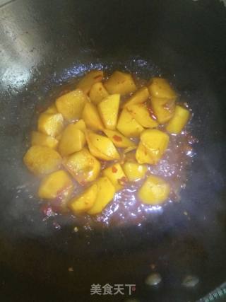 香辣土豆块的做法步骤：7
