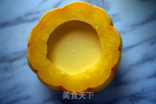 焦糖南瓜布丁的做法步骤：3