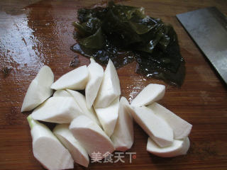 海带煮茭白的做法步骤：2