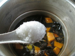 黑木耳南瓜汤的做法步骤：7