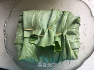 荷叶粉蒸肉的做法步骤：9
