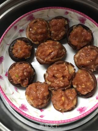 香菇肉丸子的做法步骤：6