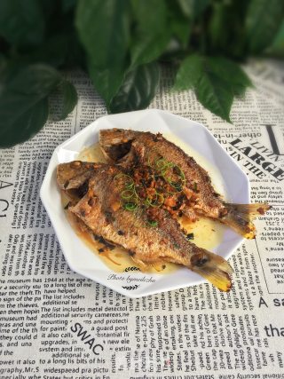 煎黄鳍鲷的做法步骤：9