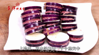 煎烧茄夹的做法步骤：2