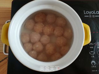 清甜马蹄丸子的做法步骤：10