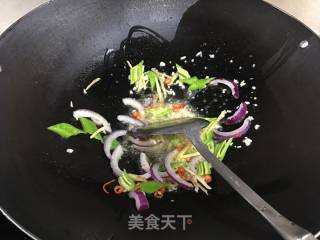 辣炒花甲的做法步骤：4