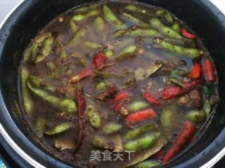 五香毛豆的做法步骤：5