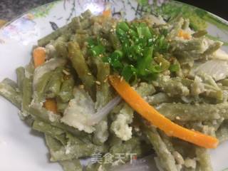 美味蒸豆角的做法步骤：3