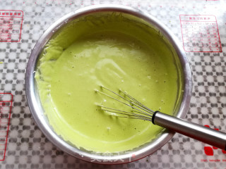 低糖菠菜戚风的做法步骤：13