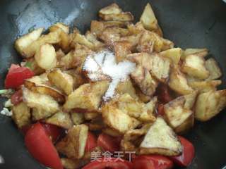 西红柿烧茄子的做法步骤：9